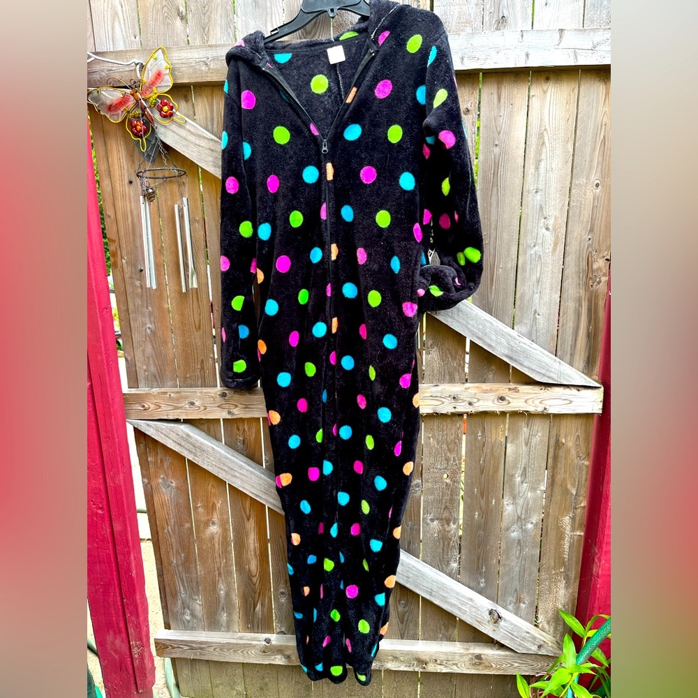Body candy one piece hooded  PJs.